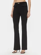 Spodnie damskie - Rinascimento Spodnie materiałowe CFC0117520003 Czarny Bootcut Fit - miniaturka - grafika 1