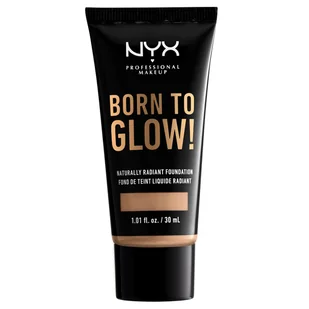 NYX Professional Makeup Professional Makeup - BORN TO GLOW - NATURALLY RADIANT FOUNDATION - Rozświetlający podkład do twarzy - MEDIUM OLIVE NYXTNFPTW-DOTW-12 - Podkłady do twarzy - miniaturka - grafika 2