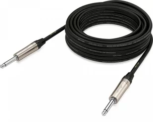 B‌ehringer GIC-1000 - Kabel instrumentalny 1/4" mono jack 10m ♦ 30 DNI NA ZWROT ♦ GWARANCJA DOOR-TO-DOOR ♦ SZYBKA WYSYŁKA - Kable - miniaturka - grafika 1