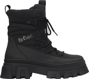 Lee Cooper Buty damskie Lee Cooper czarne LCJ-24-47-3144LA 39 - Trampki damskie - miniaturka - grafika 1
