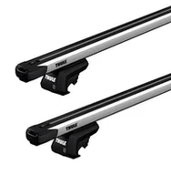 Bagażniki dachowe - Bagażnik dachowy Thule z SlideBarem Mitsubishi Pajero Sport 5-dr SUV z relingami dachowymi 06-09 - miniaturka - grafika 1