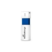 Pendrive - MediaRange MR971 8 GB USB Typu-A 2.0 Niebieski, Biały MR971 - miniaturka - grafika 1