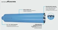 Akcesoria do elektronarzędzi - Bosch KORONA DIAM. 102X450MM 1 1/4 - miniaturka - grafika 1