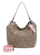 Torebki damskie - Fritzi aus Preussen Joshi02 Vintage Old Wood Hobo damskie, Old Wood - miniaturka - grafika 1