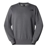 Bluzy męskie - Bluza The North Face Simple Dome Crew 0A89FBDYY1 - szara - miniaturka - grafika 1