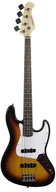 Gitary basowe - A‌rrow Louisiana 4 Bass Sunburst Rosewood/White - Gitara basowa ♦ 30 DNI NA ZWROT ♦ GWARANCJA DOOR-TO-DOOR ♦ SZYBKA WYSYŁKA - miniaturka - grafika 1