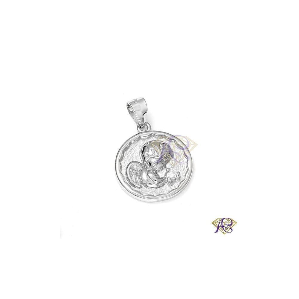 Srebrny medalik Ag 925 Aniołek MDS18