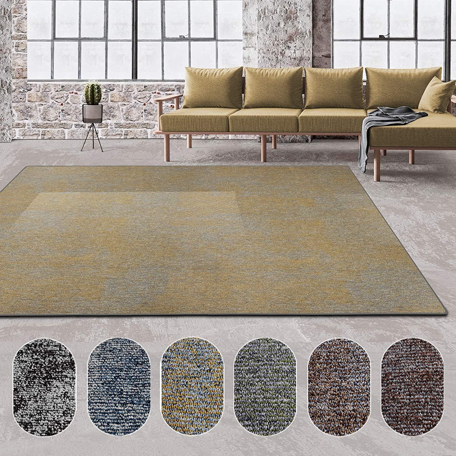 Dywan na wymiar York Yellow 20 Szerokość: 200 cm, Długość: 150 cm