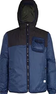 Kurtki męskie - G-STAR RAW Męska kurtka Denim Mix Padded, niebieski (Sartho Blue B577-6067), S - miniaturka - grafika 1