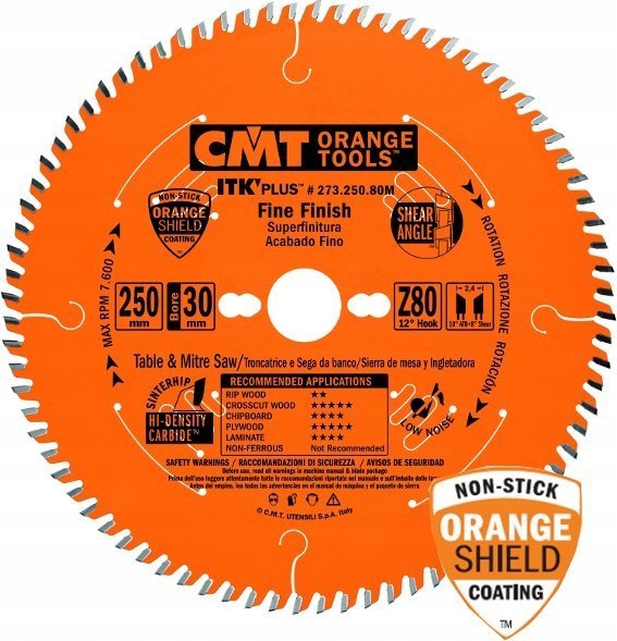 CMT Tarcza tnąca do aluminium 297.080.09M 216x30 mm