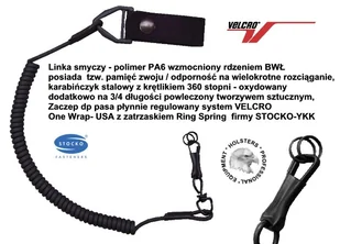 smycz do broni  SBSC-VELCRO Profi - Osprzęt do wiatrówek - miniaturka - grafika 8