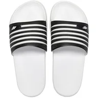 Klapki i japonki damskie - Klapki 4F W H4L21 KLD001 20S białe czarne - miniaturka - grafika 1