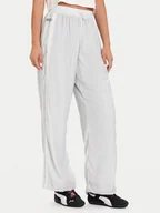 Spodnie sportowe damskie - Puma Spodnie dresowe PUMA X ROSÉ T7 633796 32 Srebrny Relaxed Fit - miniaturka - grafika 1