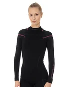 Bluzy narciarskie - Bluza termoaktywna damska narciarska Brubeck Thermo - XL - miniaturka - grafika 1