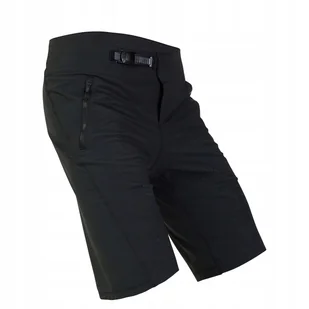 Spodenki rowerowe Fox Flexair Black 30 przewiewne - Spodenki rowerowe - miniaturka - grafika 1