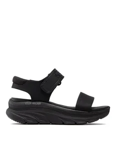 Skechers Sandały New Block 119226/BBK Czarny - Sandały damskie - miniaturka - grafika 1