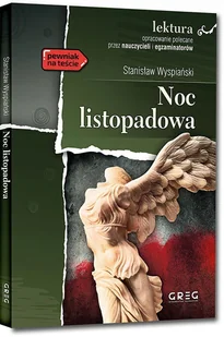 Noc Listopadowa oprac. streszcz. S. Wyspiański - Koszulki i topy damskie - miniaturka - grafika 1