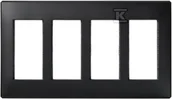 Klawisze i ramki - Kontakt Simon KONTAKT_SIMON Ramka obudowy S500 4-modułowa CONNECT Grafitowy 51010104-038 - miniaturka - grafika 1