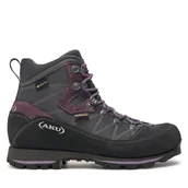 Buty trekkingowe damskie - Trekkingi Aku Trekker Lite III Gtx GORE-TEX Ws 978 Szary - miniaturka - grafika 1