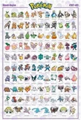 Plakaty - Plakat Pokemon Sinnoh Postacie 61X91,5Cm - miniaturka - grafika 1