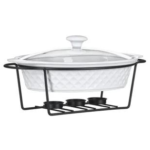 Podgrzewacz do potraw owal 1,5l MR-11359-74 MAESTRO - Inne naczynia kuchenne - miniaturka - grafika 1