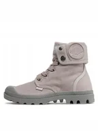 Buty sportowe damskie - Palladium Trapery Baggy 92353-066-M Szary - miniaturka - grafika 1