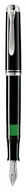 Pióra wieczne - Pelikan Souverän pióro wieczne EF M405 black tłoczek - miniaturka - grafika 1