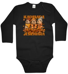 Body dziecięce Kapibara Jesieniara Na Dzień Jesieni 86/92 - Body dla niemowląt Body dziecięce Kapibara Jesieniara Na Dzień Jesieni 86/92 - Body dla niemowląt - miniaturka - grafika 1