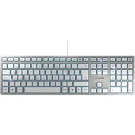Klawiatury - Cherry KC 6000 Slim Szary - miniaturka - grafika 1