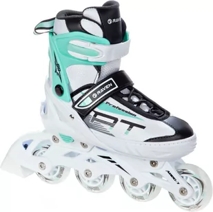 Rolki Regulowane Raven Profession White/Mint 35-39 - Rolki - miniaturka - grafika 1