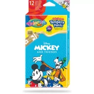 Farby i media malarskie - Patio Farby Colorino Kids tempera w tubach 12 ml Mickey 12 x 12 ml - miniaturka - grafika 1
