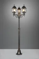 Lampy ogrodowe - Volturno H200 lampa stojąca ogrodowa 3xE27 antyczna rdza 405960328 - miniaturka - grafika 1