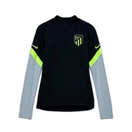 Koszulki i topy damskie - Nike Dzieci ATM Y NK DRY STRKE DRIL TOP CL Long Sleeved T-Shirt, black/Wolf grey/(volt) (no sponsor-3rd), XL - miniaturka - grafika 1