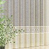 Firany - Firanka siatka gotowa na taśmie z gipiurą Dita 250  x 170 [cm] - miniaturka - grafika 1