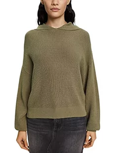 edc by ESPRIT Sweter damski, 345/Light Khaki., XXS - Swetry damskie - miniaturka - grafika 1