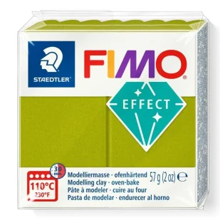 Masa termoutwardzalna Fimo 57g zielony metaliczny - Staedtler - Masy plastyczne - miniaturka - grafika 1