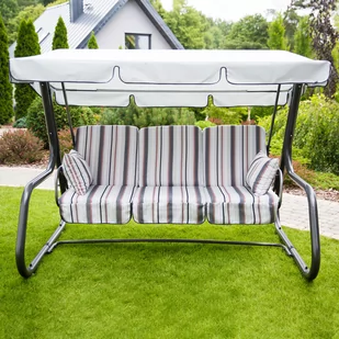 Poduszki na huśtawkę 180 cm Rimini / Venezia C029-16SB PATIO - Poduszki ogrodowe - miniaturka - grafika 1