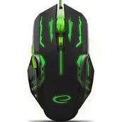 Myszki - Esperanza Apache MX403 czarno-zielona (EGM403G) - miniaturka - grafika 1