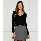 Swetry damskie - Tommy Hilfiger Wełniany sweter | Regular Fit - miniaturka - grafika 1