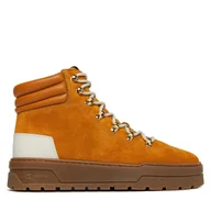 Sneakersy damskie - Sneakersy Pollini SA21264H0HTI241A Pomarańczowy - miniaturka - grafika 1