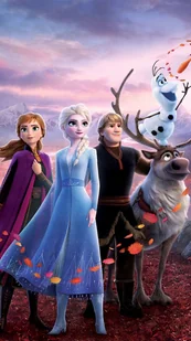 PUZZLE Frozen Kraina Lodu Elsa Olaf A3 252 el z Nadrukiem + IMIĘ Pudełko - Puzzle - miniaturka - grafika 1