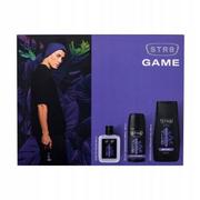 Kosmetyki do kąpieli - STR8 Game woda po goleniu 50 ml dezodorant 150 ml żel pod prysznic - miniaturka - grafika 1