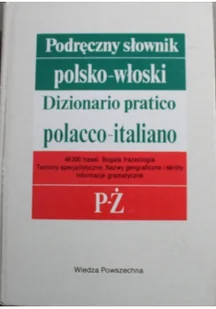 Wiedza Powszechna Meisels Wojciech Podręczny słownik polsko włoski tom 1 - 2 - Książki do nauki języka włoskiego - miniaturka - grafika 2