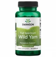 Suplementy diety - Full Spectrum Wild Yam 400 mg (60 kaps.) - miniaturka - grafika 1