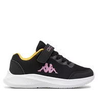 Buty dla dziewczynek - Sneakersy Kappa Logo Boldy Ev Kid 371K73W Black/Pink A0B - miniaturka - grafika 1