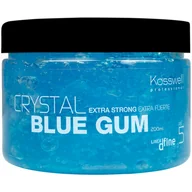Kosmetyki do stylizacji włosów - Kosswell Crystal Blue Gum, ekstra mocna guma do włosów, 200ml - miniaturka - grafika 1
