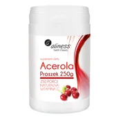 Suplementy naturalne - Aliness MedicaLine Ostrówiec Acerola Witamina C W Proszku 250g 5902596935344 - miniaturka - grafika 1