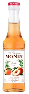 Syrop MONIN PEACH 0,25 l - brzoskwinia - Syropy i koncentraty owocowe - miniaturka - grafika 1