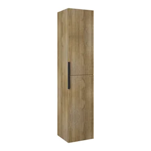 Słupek łazienkowy wiszący Nabel 35x34.9x162 cm dąb natural Roca - Szafki łazienkowe - miniaturka - grafika 1
