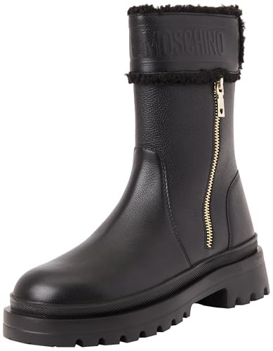 Love Moschino JA24245G0LIC600A, Botki Damski, Czarny, 34 EU, Czarny, 34 EU